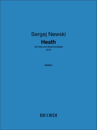 Heath Viola and String Orchestra Score