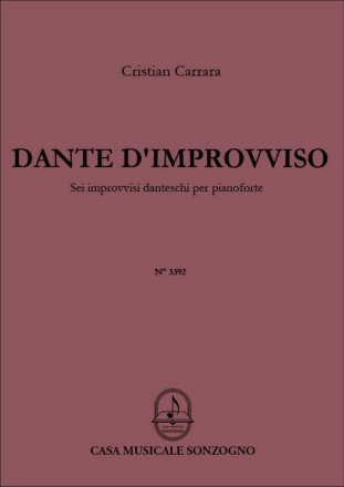 Dante d'Improvviso Piano Book