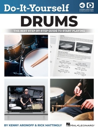 Do-It-Yourself Drums Drum Set Book & Media-Online