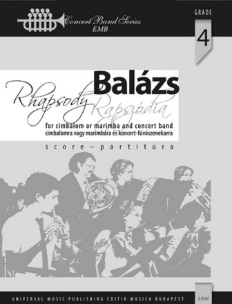 Rhapsody Concert Band and Marimba Score