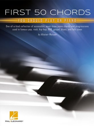 First 50 Chords You Should Play on Piano for piano