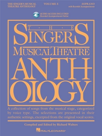 The Singer's Musical Theatre Anthology - Volume 5 Soprano Voice Buch + Online-Audio