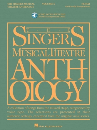 Singer's Musical Theatre Anthology - Volume 5 Tenor Buch + Online-Audio