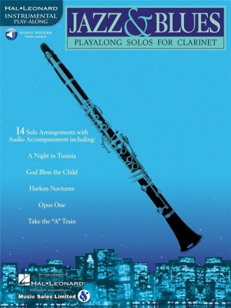 Jazz & Blues Klarinette Buch + Online-Audio