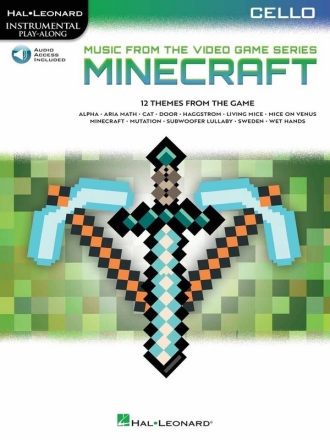 Minecraft - Music from the Video Game Series Cello Buch + Online-Audio