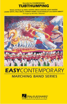 Tubthumping for marching band full score