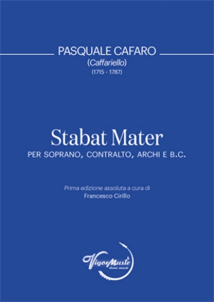 Stabat Mater Soprano, Alto, Strings and Basso Continuo Set