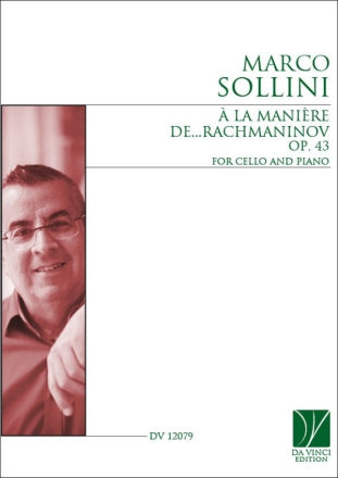  la manire de...Rachmaninov Op. 43 Cello and Piano Book & Part[s]