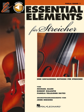 Essential Elements f�r Streicher (+Online Audio) f�r Viola