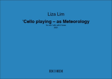 'Cello playing - as Meteorology Cello Solo Score