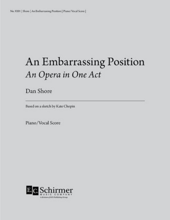 An Embarrassing Position Opera Vocal Score