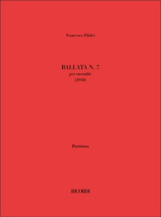 Ballata n 7 Ensemble Score