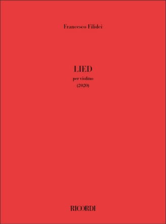 Lied (2020) per violino