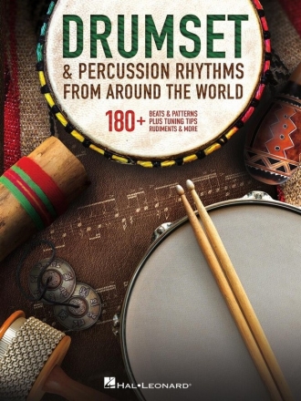 Drumset & Percussion Rhythms from Around the World for dums/percussion