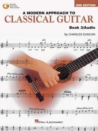 A Modern Approach to Classical GuitarVol. 3 (+Online-Audio) for guitar