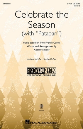 Celebrate the Season [with Patapan] 2-Part Choir Choral Score