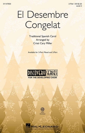 El Desembre Congelat for 2-part choir and piano choral score