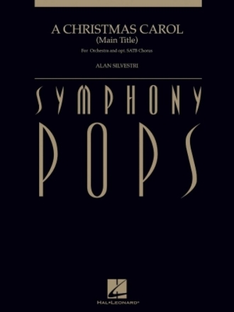 A Christmas Carol (Main Title) for orchestra and opt. mixed chorus score and parts