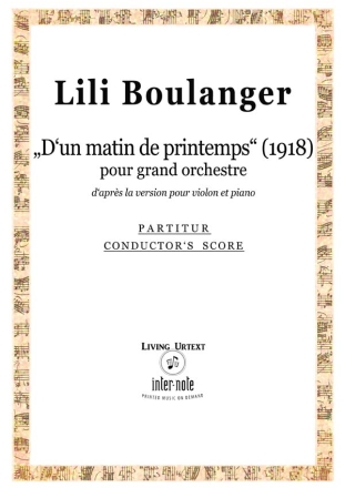 D'un matin de printemps pour grand orchestre  partition