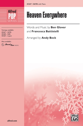 Heaven Everywhere for mixed choir and piano score