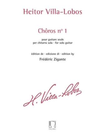 Chros n 1 pour guitare seule