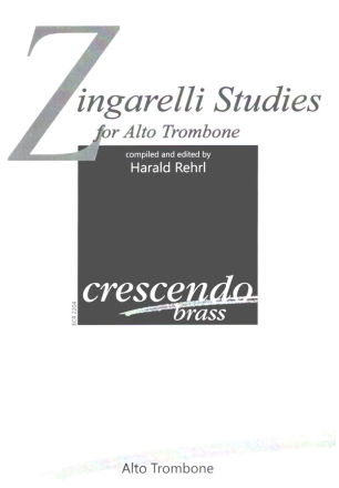 Zingarelli Studies for alto trombone