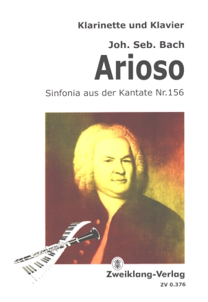 Arioso - Sinfonia aus Kantate Nr.156 fr Klarinette und Klavier/Cembalo
