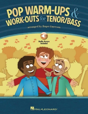 Pop Warm-Ups and Work-Outs for Tenor/Bass (+Online-Audio) for tenor or bass voice