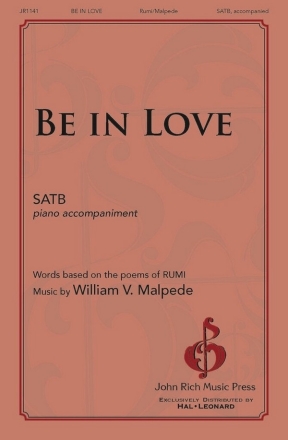 Be in Love SATB Choral Score