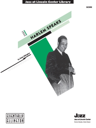 Harlem Speaks (jazz ensemble score) Jazz band