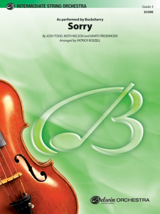 Sorry (string orchestra score) String Orchestra