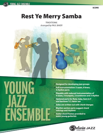 Rest Ye Merry Samba (j/e score) Jazz band