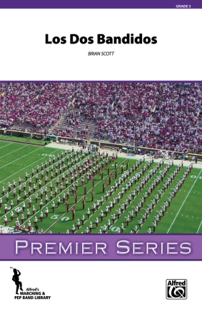 Los Dos Bandidos (m/b score) Marching band