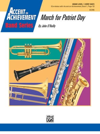 March For Patriot Day (c/b score) Symphonic wind band