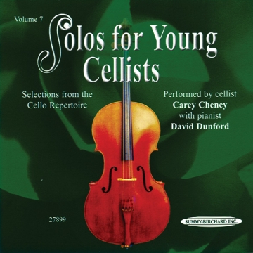 Suzuki Solos for Young Cellists 7 CD CDs