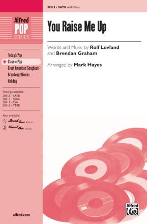 You Raise Me Up   for mixed choir and piano choral score