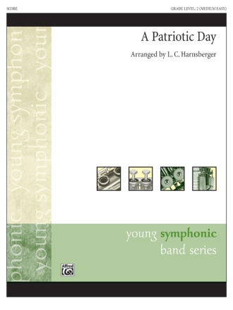 Patriotic Day (c/b score) Symphonic wind band