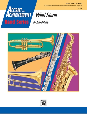Wind Storm (c/b score) Symphonic wind band