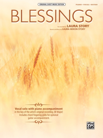 Blessings (Pvg) Piano/Vocal/Guitar Singles