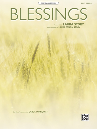 Blessings (Easy Pno) Piano/Vocal/Guitar Singles