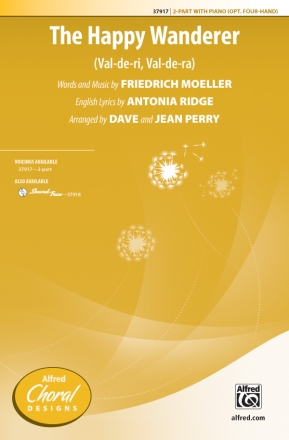 The Happy Wanderer 2 PT 2-Part, Unison and Equal Voice