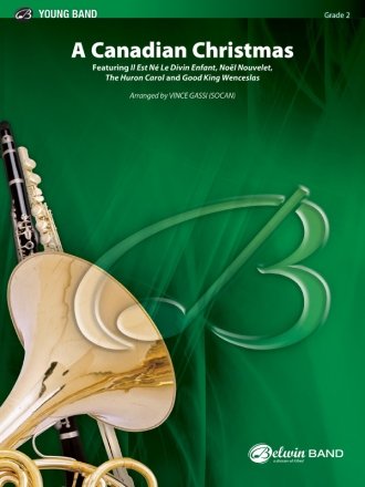 Canadian Christmas A (c/b) Symphonic wind band