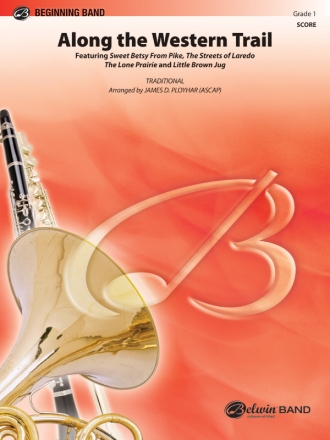 Along the Western Trail (c/b score) Symphonic wind band