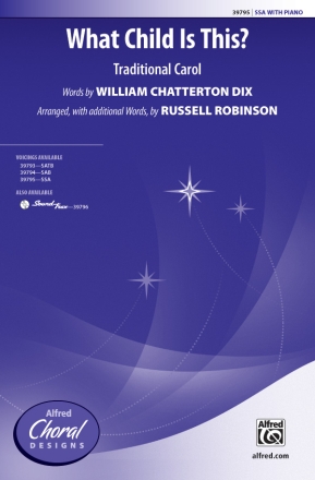 What Child Is This SSA Upper voices