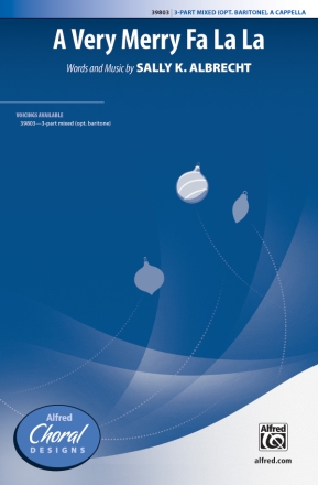 Very Merry Fa La La, A 3 PT MXD Mixed voices