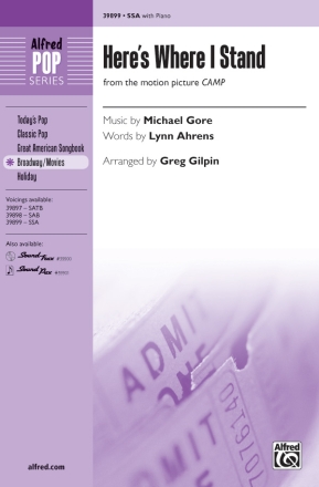 Heres Where I Stand SSA Upper voices