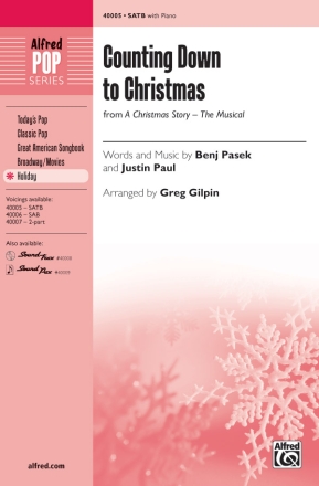 Counting Down To Christmas SATB Mixed voices