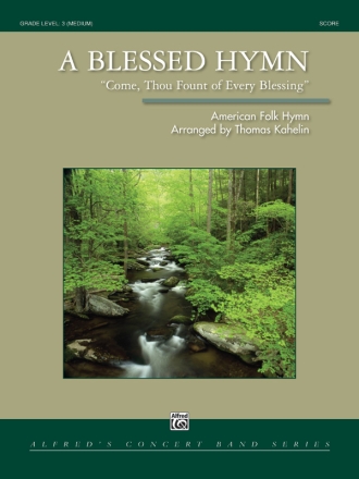 Blessed Hymn, A (c/b score) Symphonic wind band