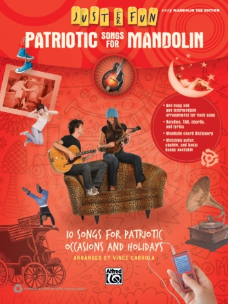 JFF Patriotic Songs For Mandolin Mandolin
