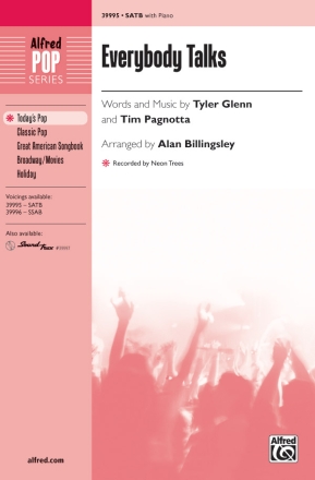 Everybody Talks SATB Mixed voices